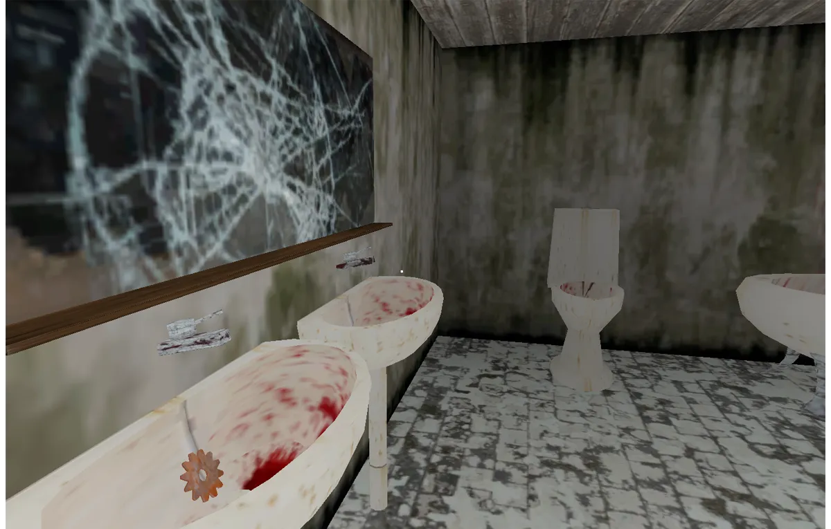 Granny Unblocked — puzzle, door, or trap interaction